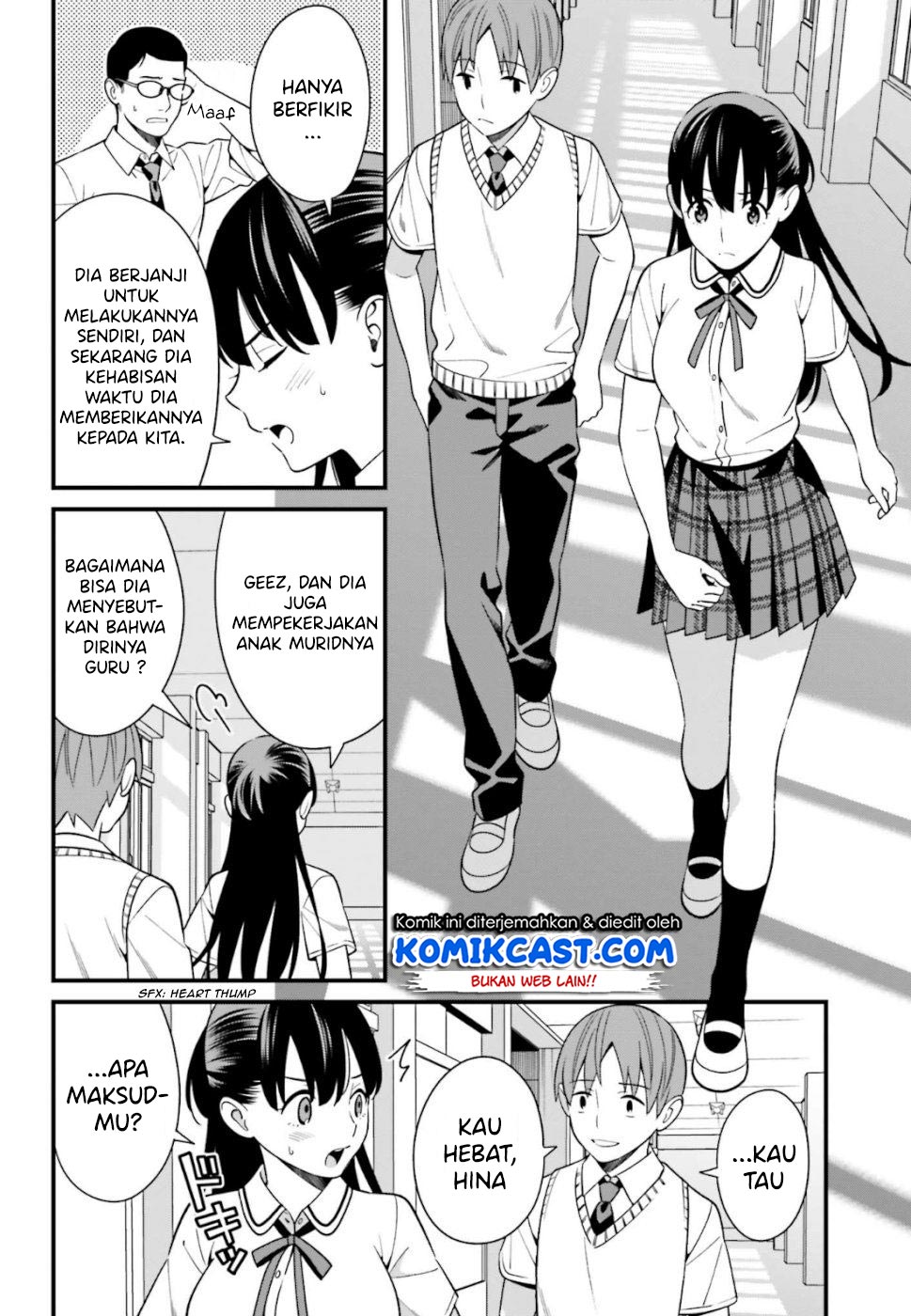Baca Uchi no Seiso-kei Iinchou ga Katsute Chuunibyou Idol Datta Koto wo Ore Dake ga Shitteiru. - Chapter 8 halaman 9