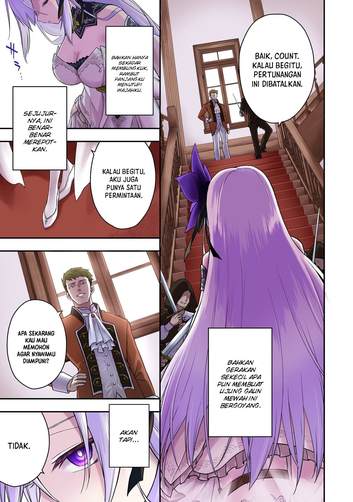 Baca Hissatsu Reijou Liese ~Tensei Shita Saikyou no Koroshiya wa, Yami wo Matou Akuyaku Reijou to Naru~ - Chapter 1.1 halaman 1