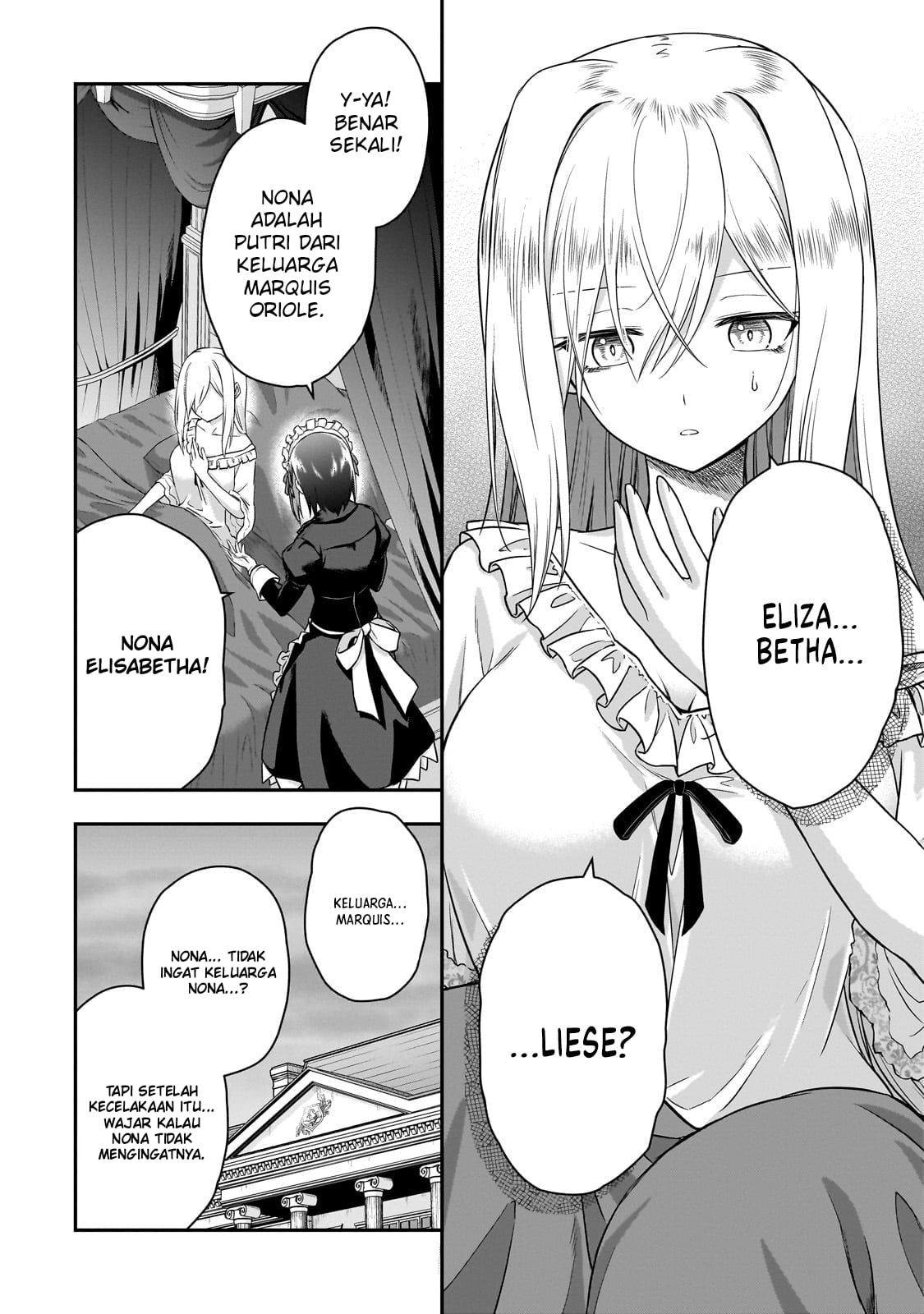 Baca Hissatsu Reijou Liese ~Tensei Shita Saikyou no Koroshiya wa, Yami wo Matou Akuyaku Reijou to Naru~ - Chapter 1.1 halaman 15