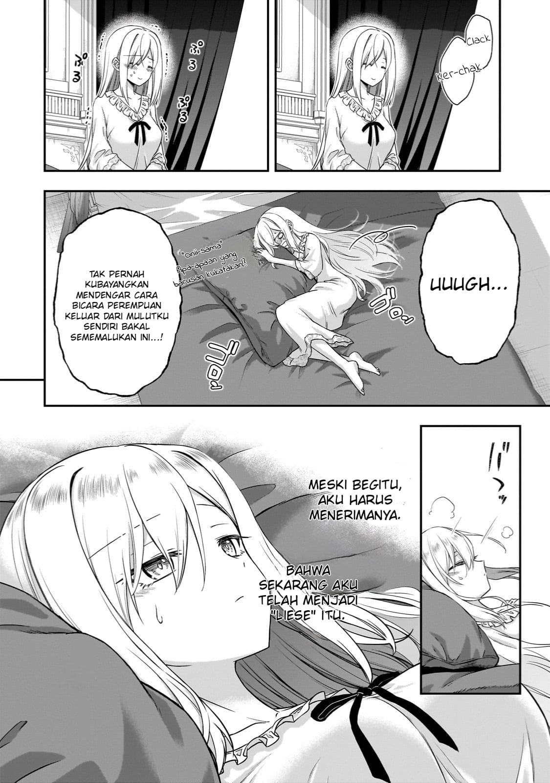 Baca Hissatsu Reijou Liese ~Tensei Shita Saikyou no Koroshiya wa, Yami wo Matou Akuyaku Reijou to Naru~ - Chapter 1.1 halaman 19
