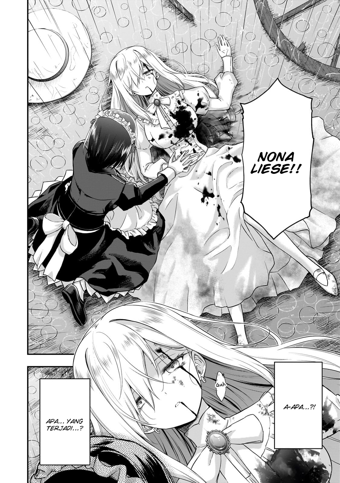 Baca Hissatsu Reijou Liese ~Tensei Shita Saikyou no Koroshiya wa, Yami wo Matou Akuyaku Reijou to Naru~ - Chapter 1.1 halaman 9