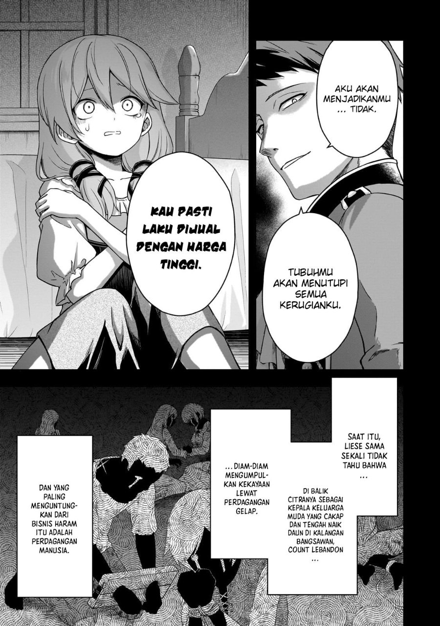 Baca Hissatsu Reijou Liese ~Tensei Shita Saikyou no Koroshiya wa, Yami wo Matou Akuyaku Reijou to Naru~ - Chapter 1.2 halaman 13