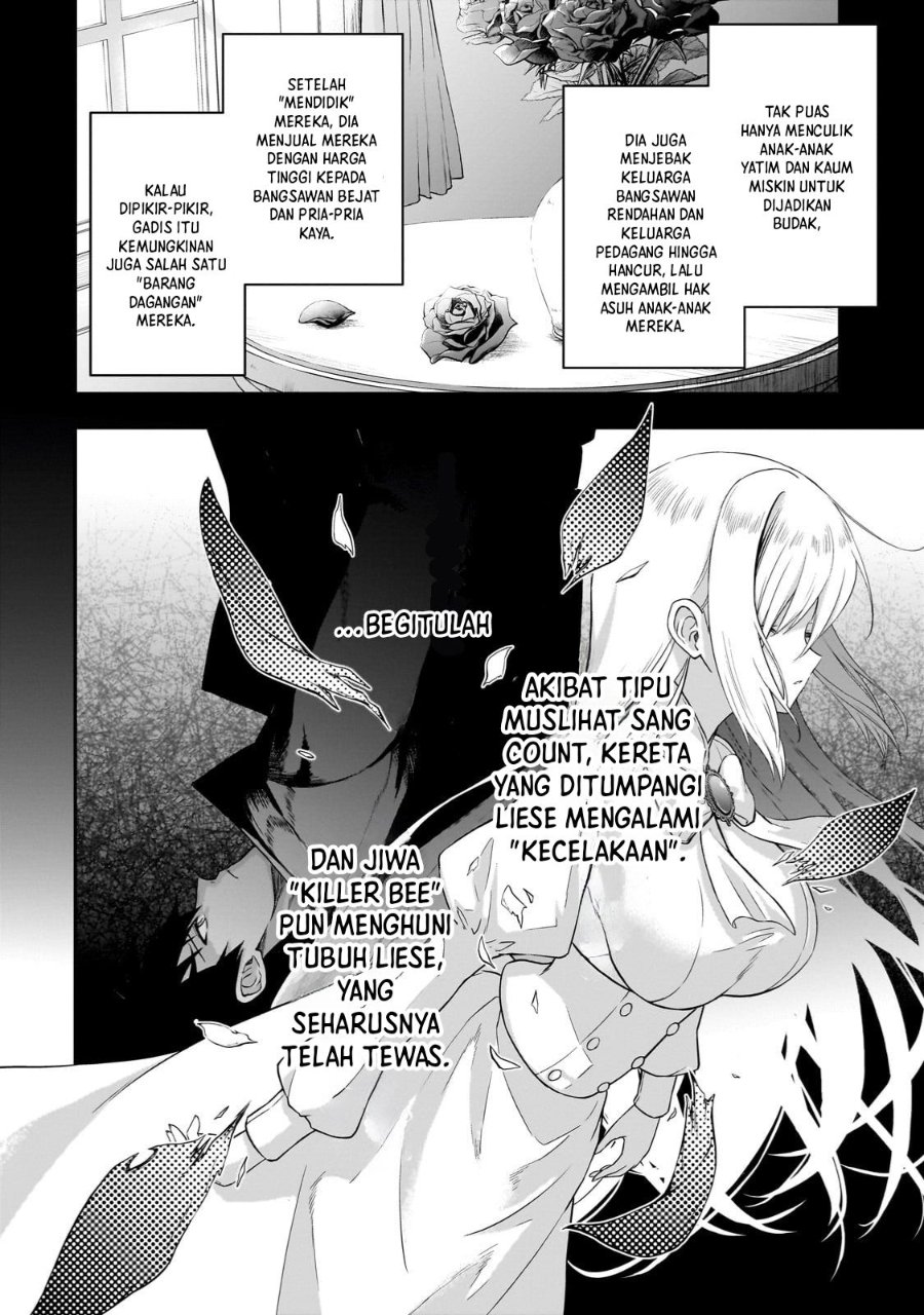 Baca Hissatsu Reijou Liese ~Tensei Shita Saikyou no Koroshiya wa, Yami wo Matou Akuyaku Reijou to Naru~ - Chapter 1.2 halaman 14