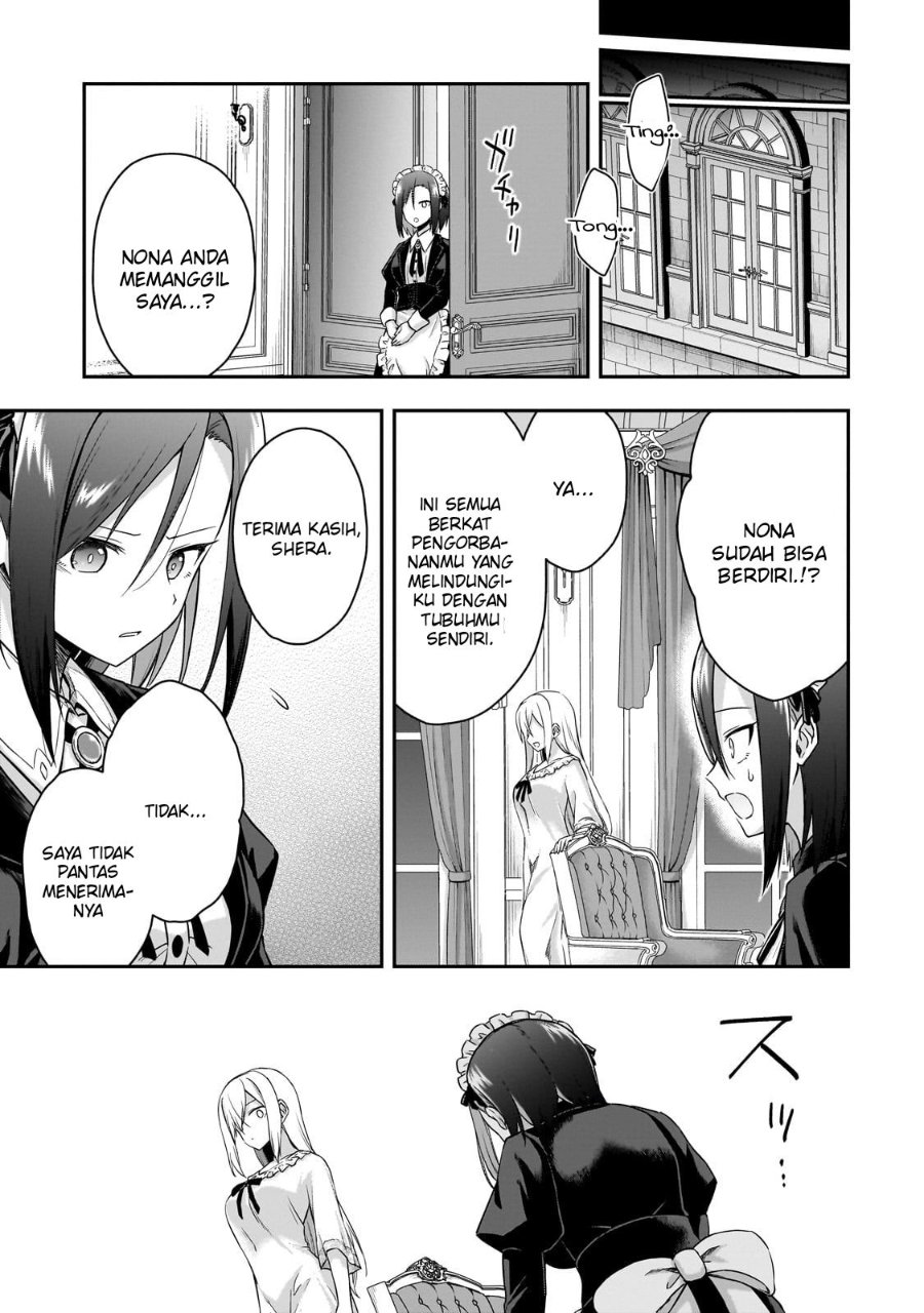 Baca Hissatsu Reijou Liese ~Tensei Shita Saikyou no Koroshiya wa, Yami wo Matou Akuyaku Reijou to Naru~ - Chapter 1.2 halaman 21