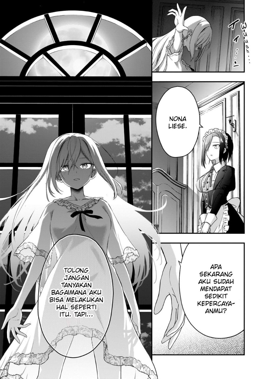 Baca Hissatsu Reijou Liese ~Tensei Shita Saikyou no Koroshiya wa, Yami wo Matou Akuyaku Reijou to Naru~ - Chapter 1.2 halaman 27