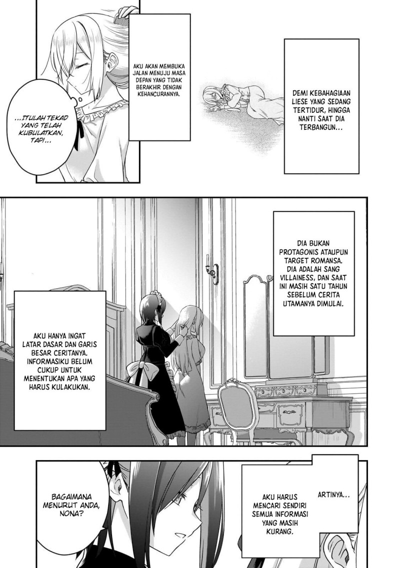 Baca Hissatsu Reijou Liese ~Tensei Shita Saikyou no Koroshiya wa, Yami wo Matou Akuyaku Reijou to Naru~ - Chapter 2.1 halaman 5