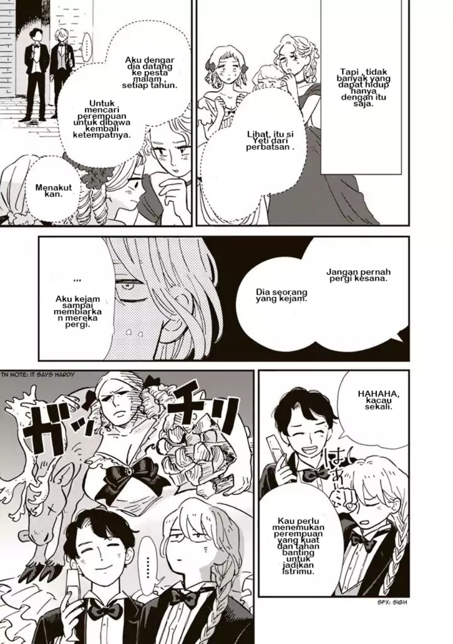Hokuo Kizoku to Moukinzuma no Yukiguni Karigurashi Chapter 1 - Page 9