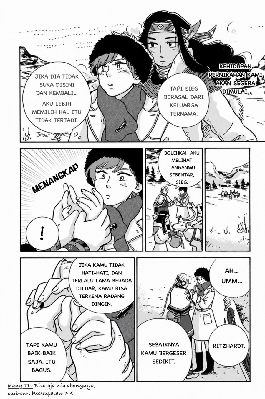 Hokuo Kizoku to Moukinzuma no Yukiguni Karigurashi Chapter 3 - Page 10