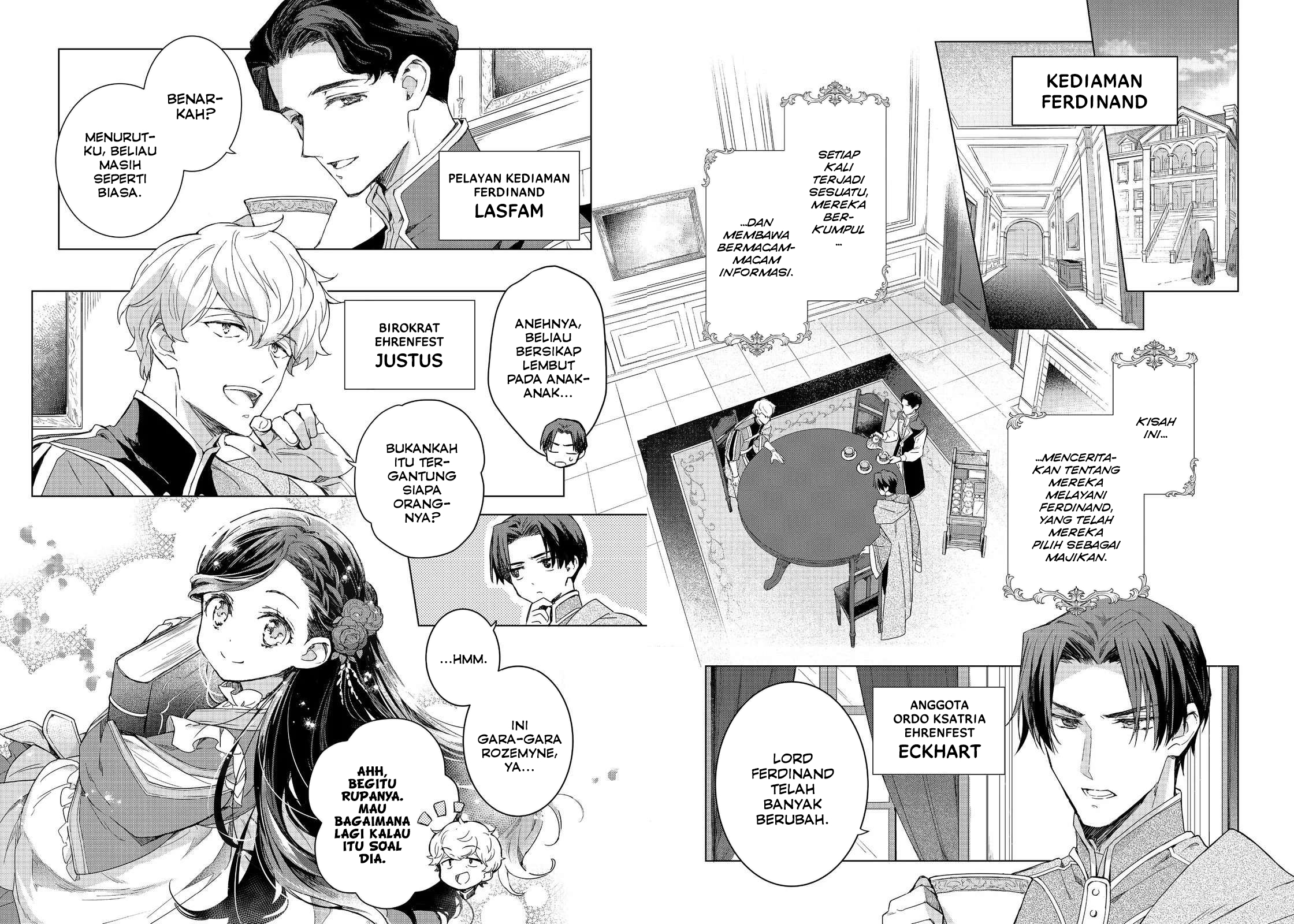 Baca Honzuki no Gekokujou Ferdinand no Yakata ni Te - Chapter 1 halaman 2