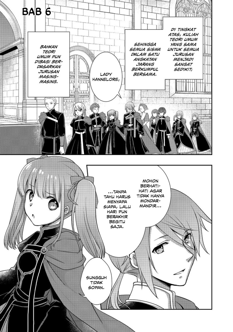 Baca Honzuki no Gekokujou: Hannerōre no Kizoku-in Gonensei Ichi – Koishite Mitai O’hime-sama Chapter 6 Bahasa Indonesia page 6