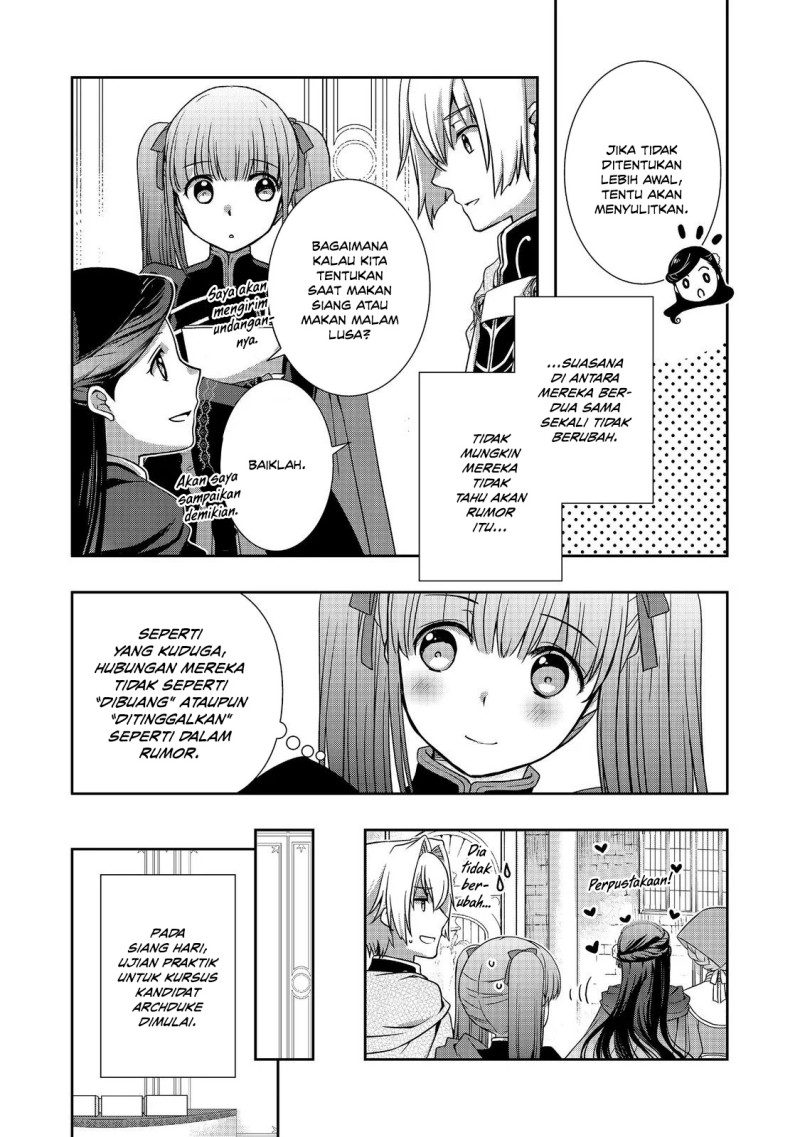 Baca Honzuki no Gekokujou: Hannerōre no Kizoku-in Gonensei Ichi – Koishite Mitai O’hime-sama Chapter 6 Bahasa Indonesia page 30