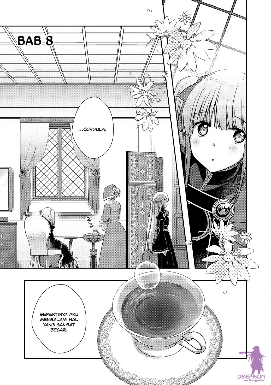 Baca Honzuki no Gekokujou: Hannerōre no Kizoku-in Gonensei Ichi – Koishite Mitai O’hime-sama Chapter 8 Bahasa Indonesia page 6