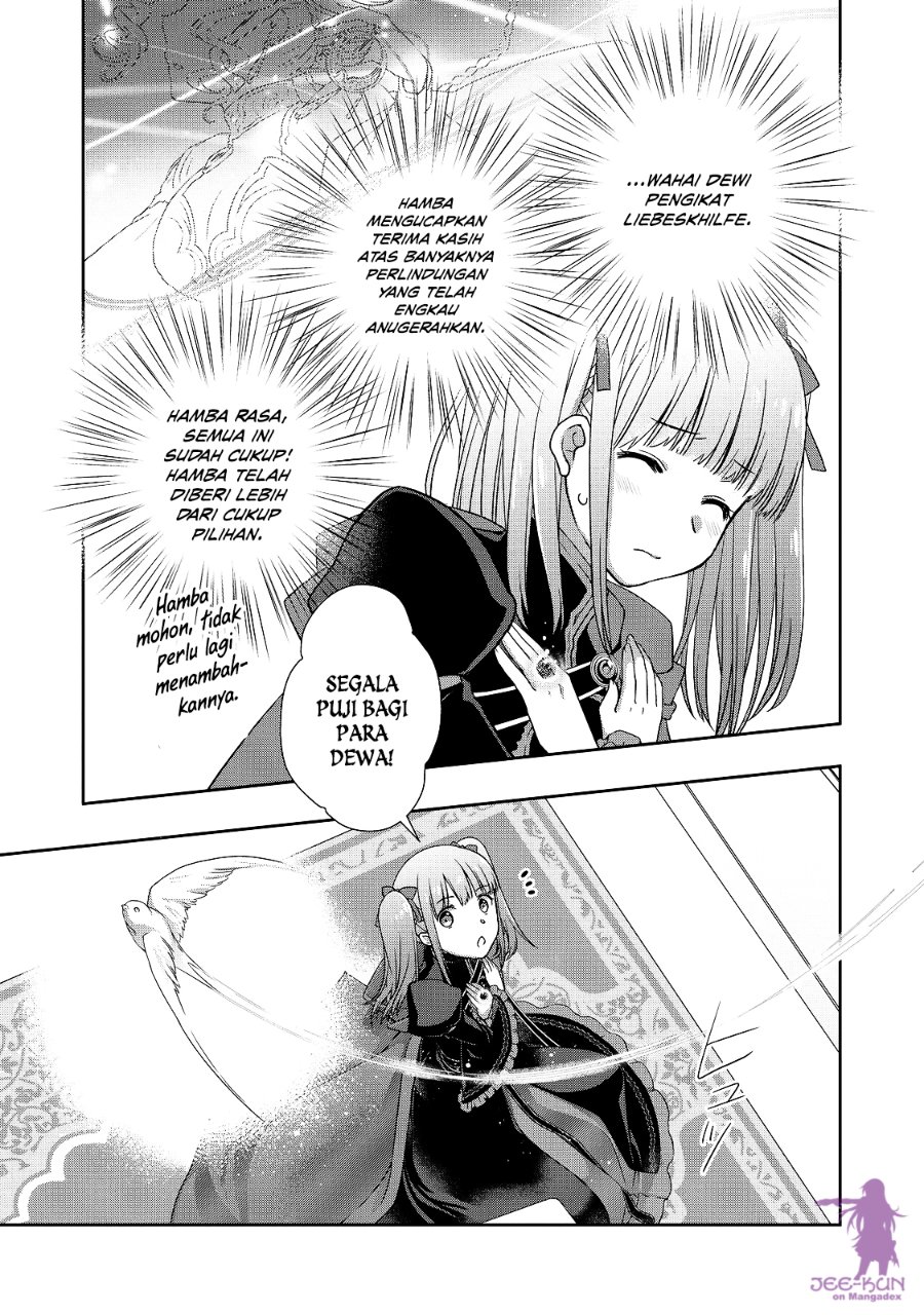 Baca Honzuki no Gekokujou: Hannerōre no Kizoku-in Gonensei Ichi – Koishite Mitai O’hime-sama Chapter 8 Bahasa Indonesia page 28