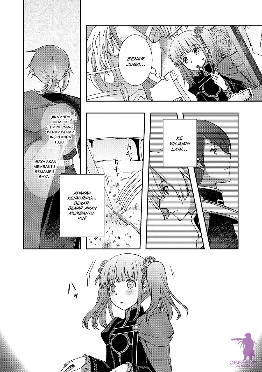 Baca Honzuki no Gekokujou: Hannerōre no Kizoku-in Gonensei Ichi – Koishite Mitai O’hime-sama Chapter 8 Bahasa Indonesia page 46