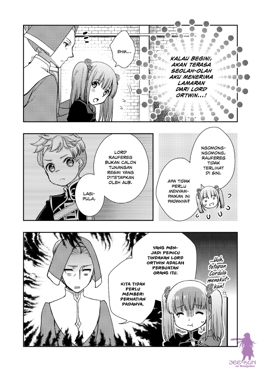 Baca Honzuki no Gekokujou: Hannerōre no Kizoku-in Gonensei Ichi – Koishite Mitai O’hime-sama Chapter 8 Bahasa Indonesia page 48