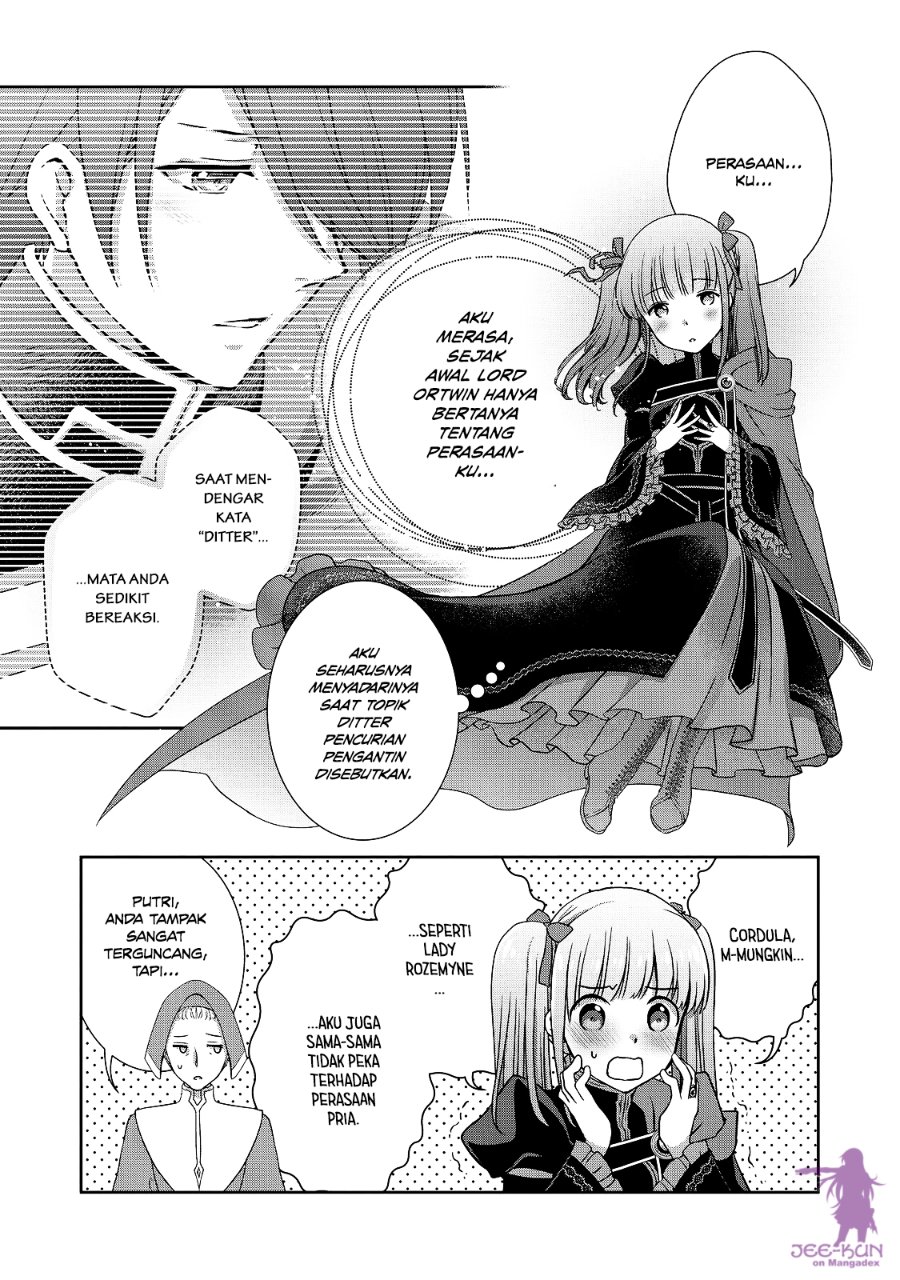 Baca Honzuki no Gekokujou: Hannerōre no Kizoku-in Gonensei Ichi – Koishite Mitai O’hime-sama Chapter 8 Bahasa Indonesia page 14