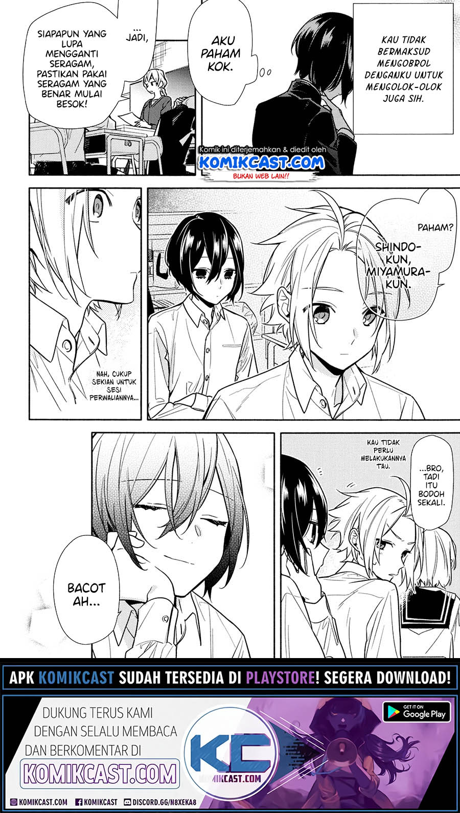 Baca Horimiya - Chapter 100.4 halaman 10