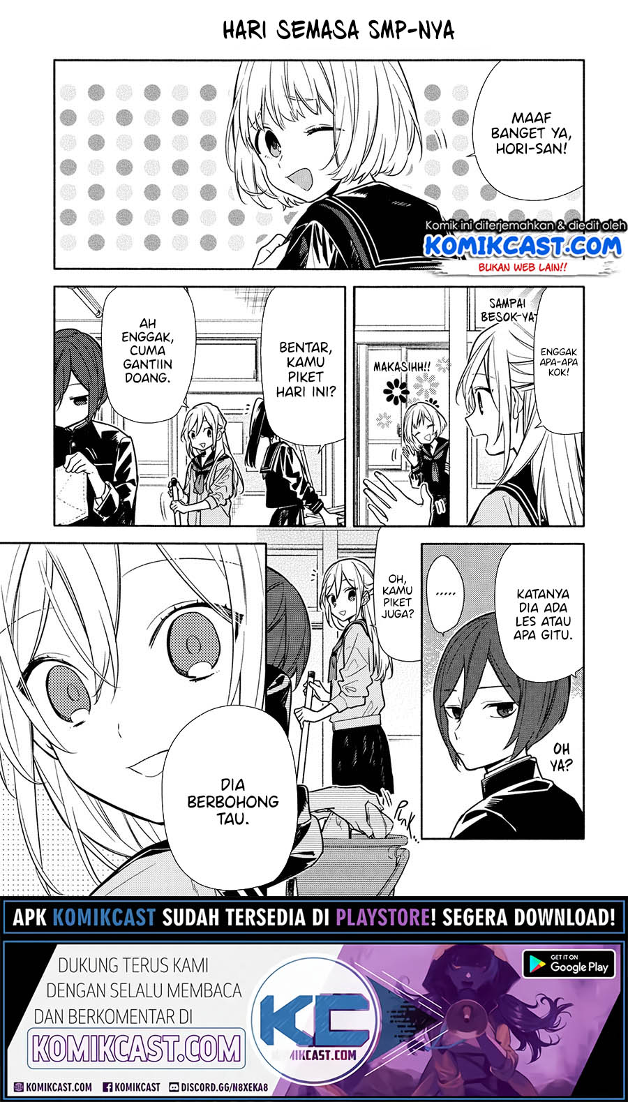 Baca Horimiya - Chapter 100.4 halaman 3