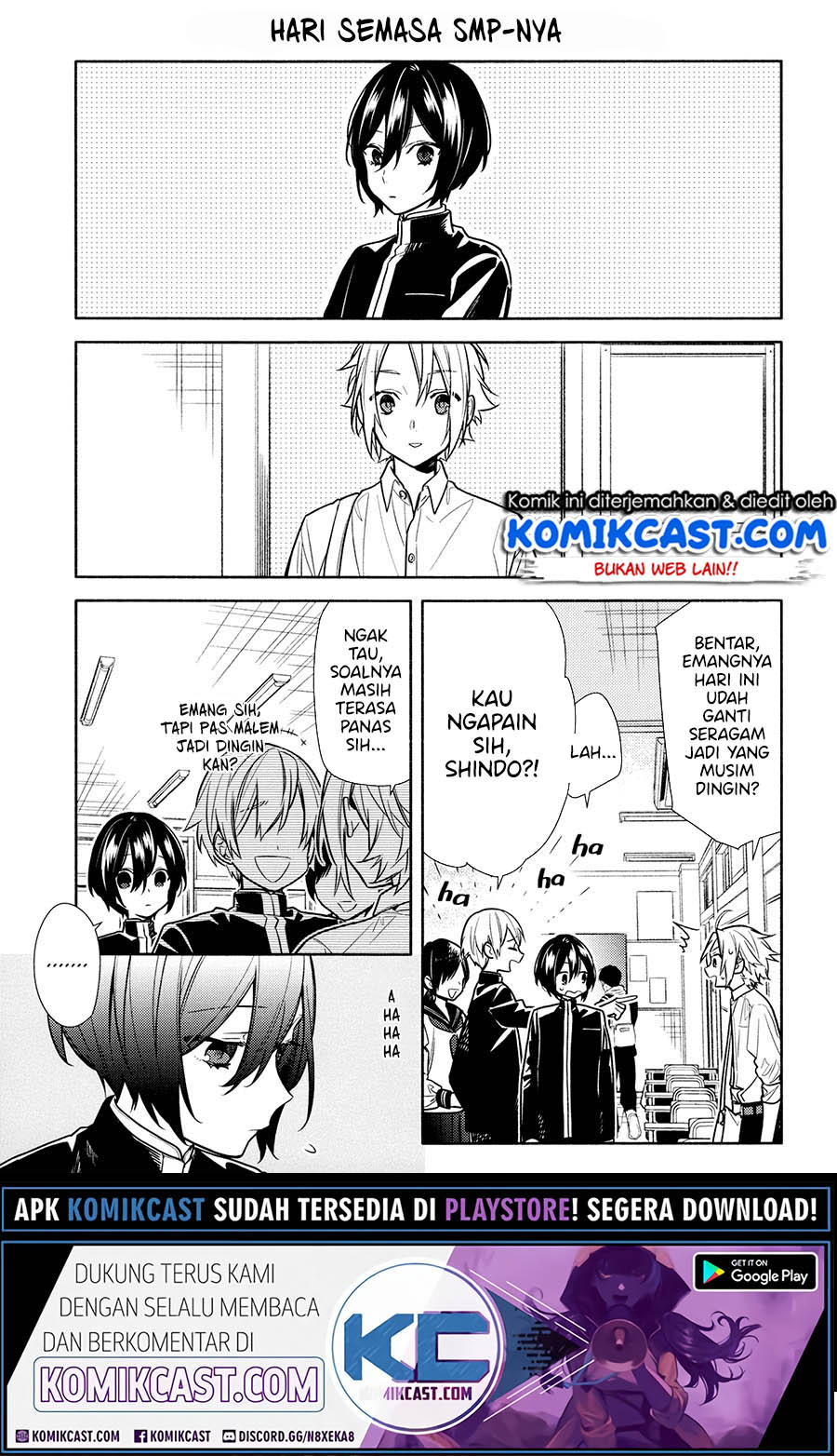Baca Horimiya - Chapter 100.4 halaman 7
