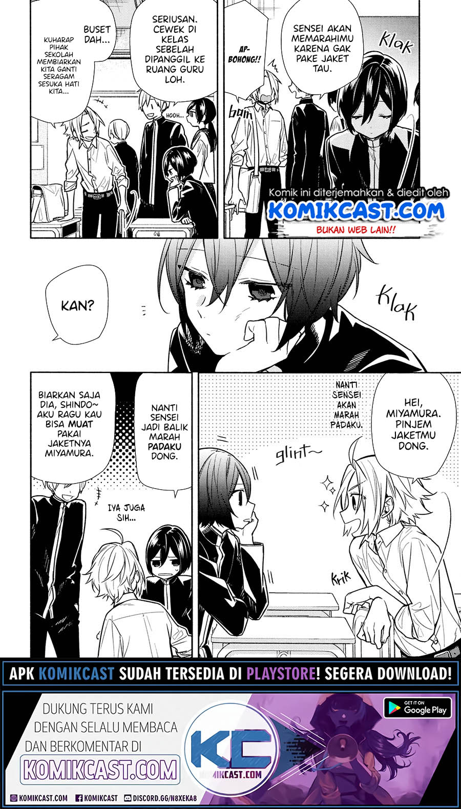 Baca Horimiya - Chapter 100.4 halaman 8