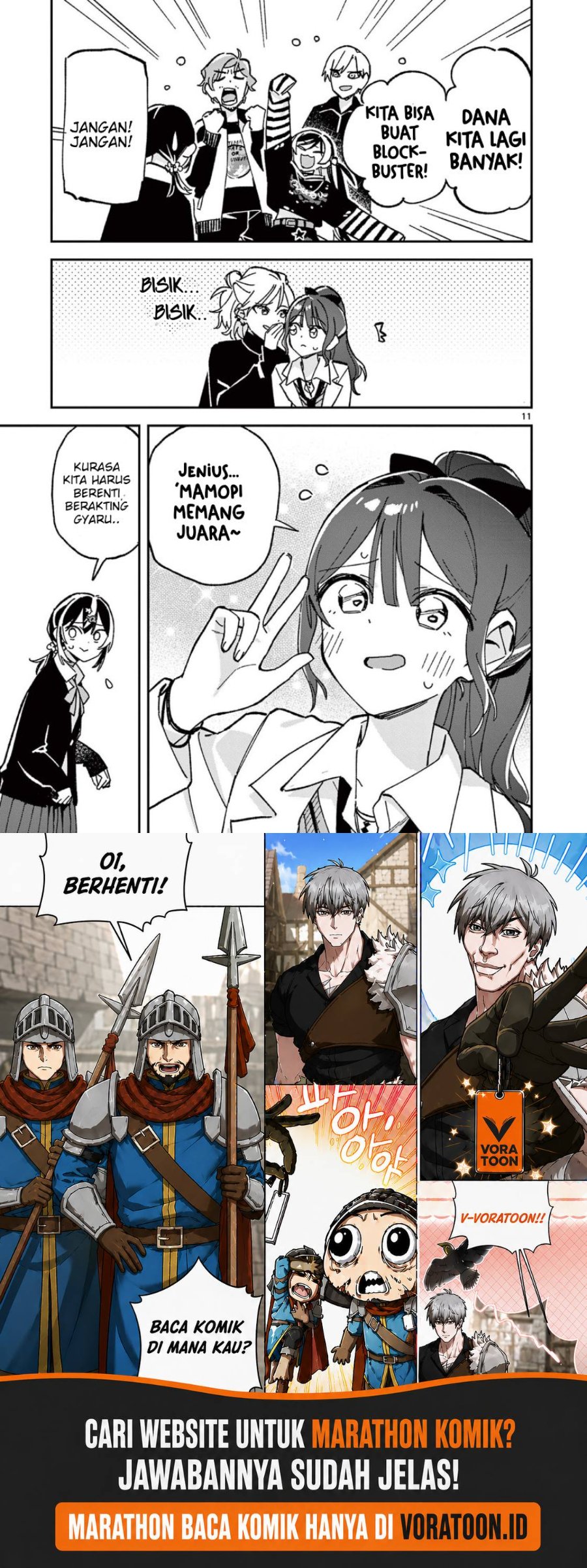 Houkago Bokura wa Uchuu ni Madou Chapter 60 - Page 9