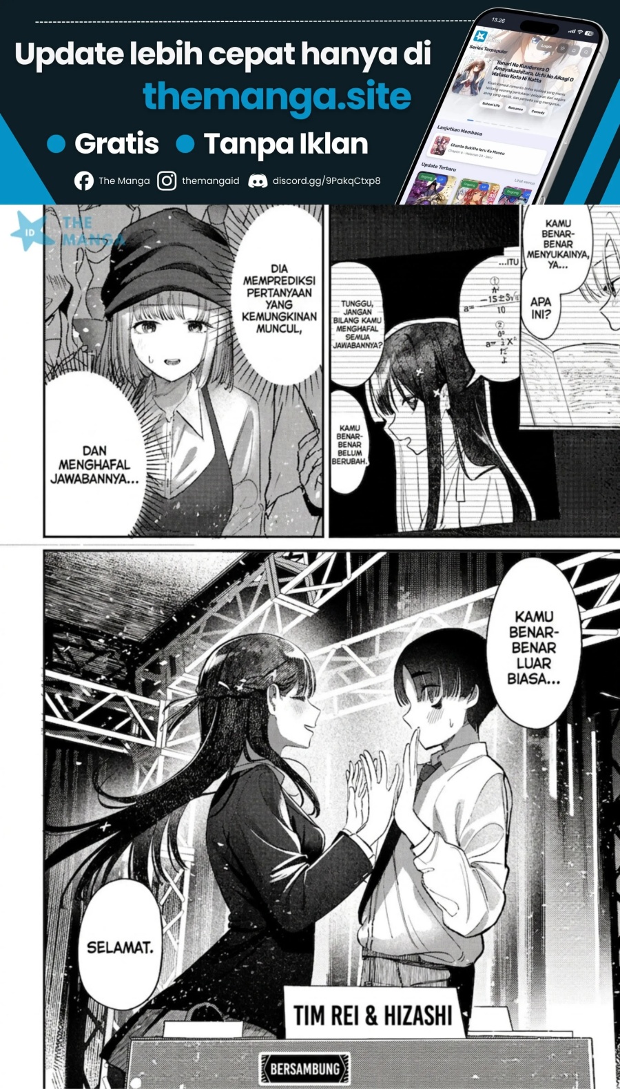 Baca Houkago no Idol ni wa Himitsu ga aru - Chapter 42 halaman 17