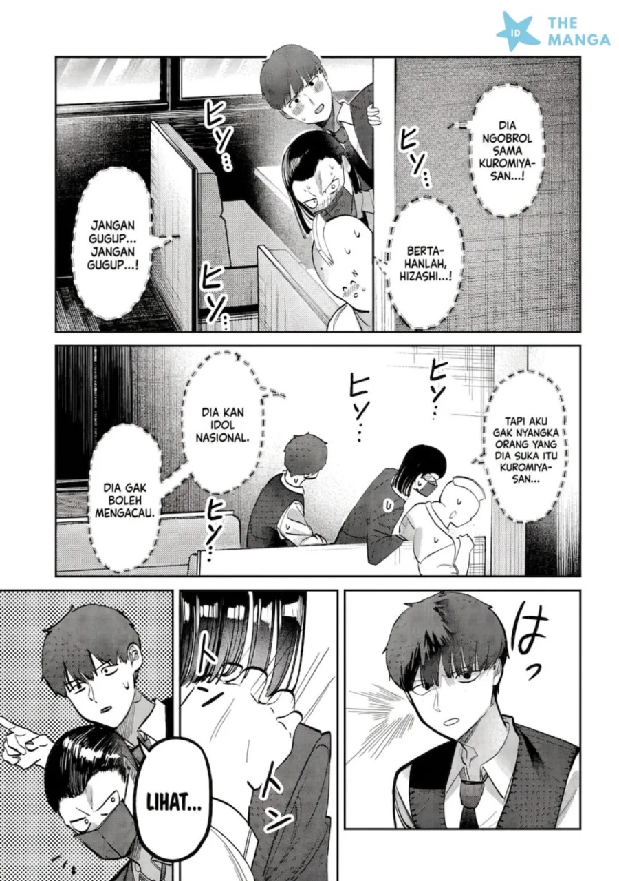 Baca Houkago no Idol ni wa Himitsu ga aru - Chapter 47 halaman 12