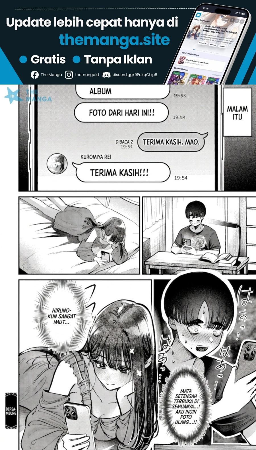 Baca Houkago no Idol ni wa Himitsu ga aru - Chapter 48 halaman 17