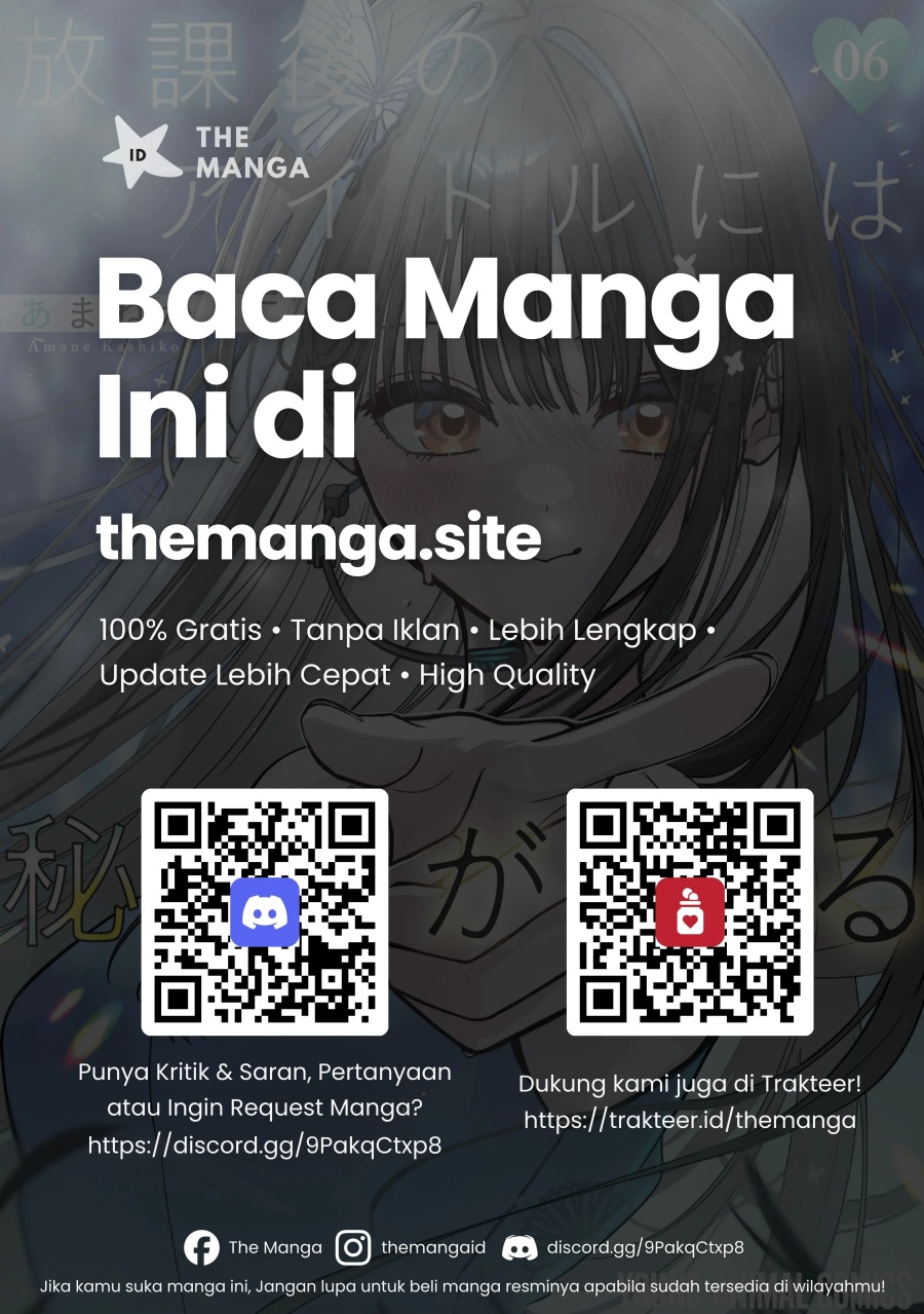 Baca Houkago no Idol ni wa Himitsu ga aru - Chapter 48 halaman 18