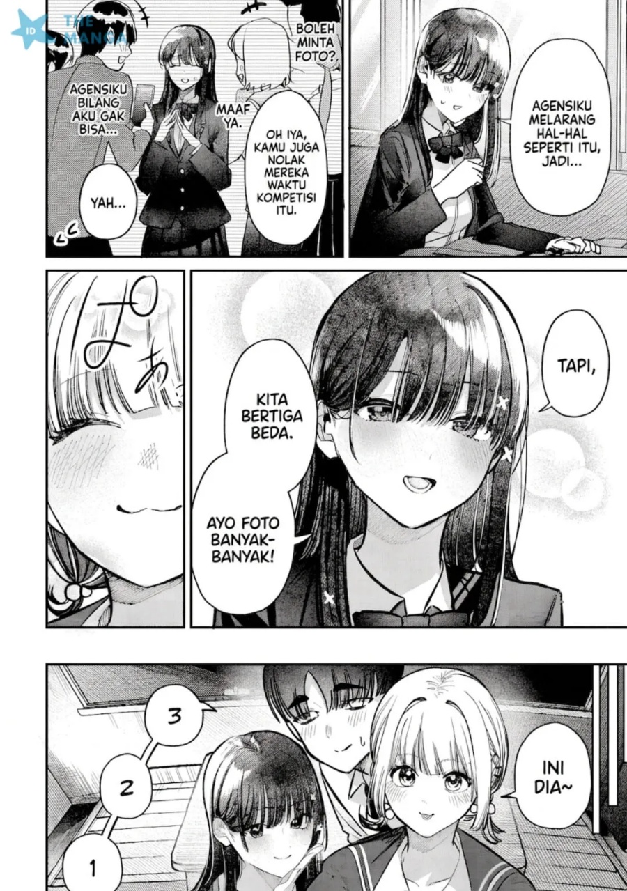 Baca Houkago no Idol ni wa Himitsu ga aru - Chapter 48 halaman 9