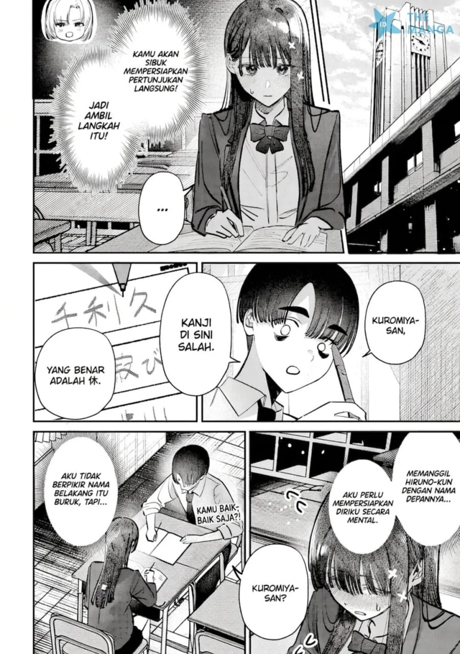 Baca Houkago no Idol ni wa Himitsu ga aru - Chapter 49 halaman 7