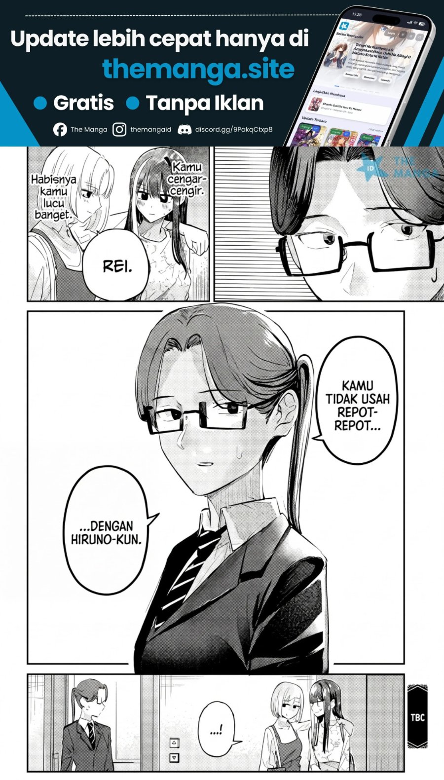 Baca Houkago no Idol ni wa Himitsu ga aru - Chapter 50 halaman 17