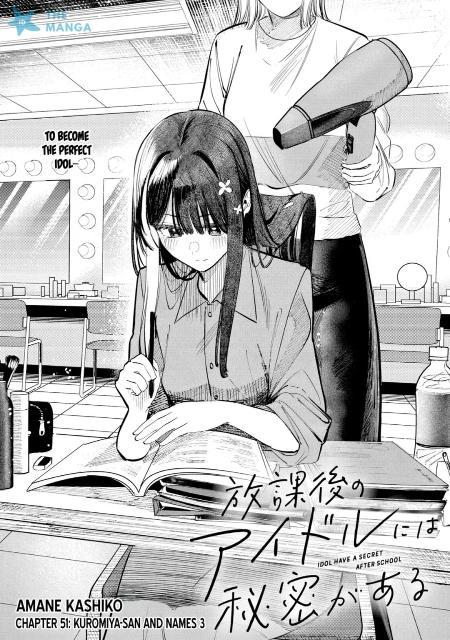 Baca Houkago no Idol ni wa Himitsu ga aru - Chapter 51 halaman 5