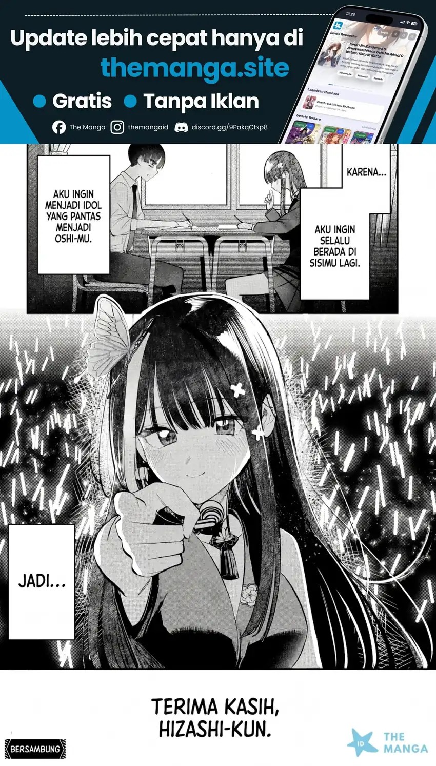 Baca Houkago no Idol ni wa Himitsu ga aru - Chapter 52 halaman 22