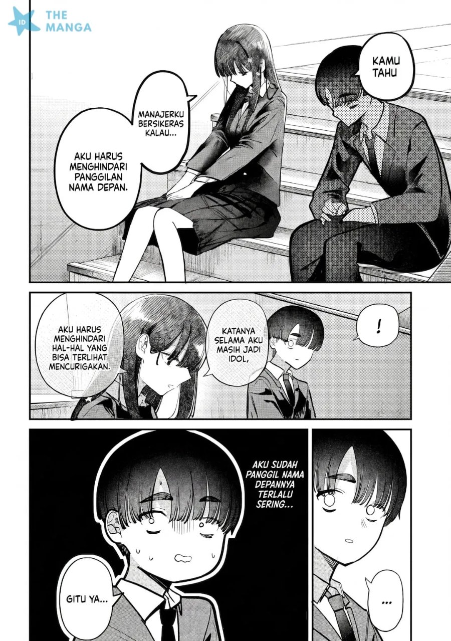 Baca Houkago no Idol ni wa Himitsu ga aru - Chapter 53 halaman 11