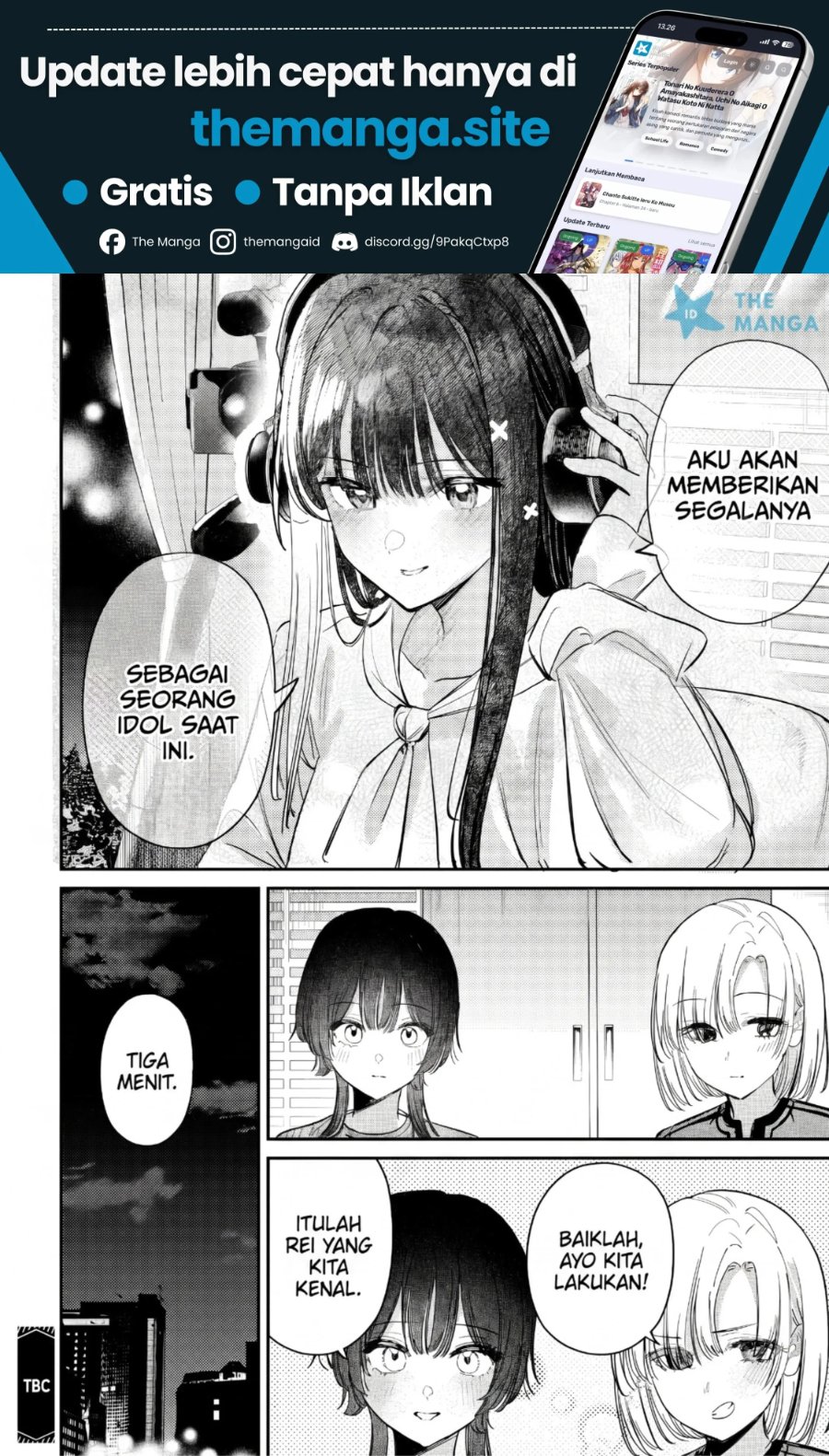 Baca Houkago no Idol ni wa Himitsu ga aru - Chapter 53 halaman 19