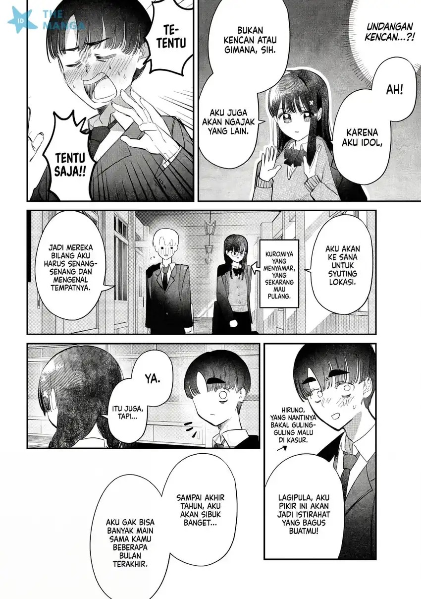 Baca Houkago no Idol ni wa Himitsu ga aru - Chapter 54 halaman 13