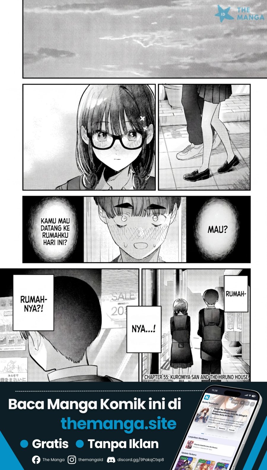 Baca Houkago no Idol ni wa Himitsu ga aru - Chapter 55 halaman 2