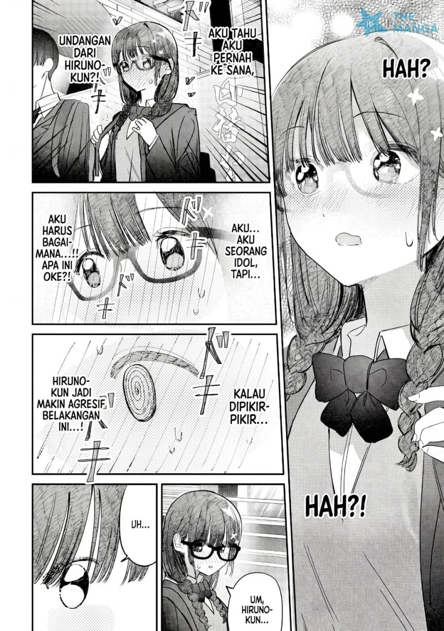 Baca Houkago no Idol ni wa Himitsu ga aru - Chapter 55 halaman 3