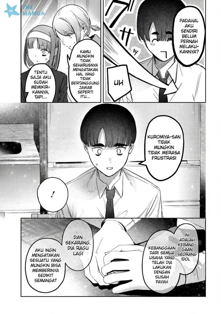 Baca Houkago no Idol ni wa Himitsu ga aru - Chapter 56 halaman 10
