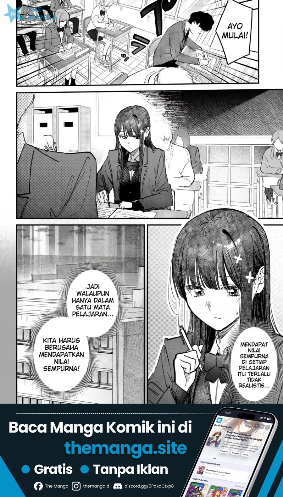 Baca Houkago no Idol ni wa Himitsu ga aru Chapter 59 Bahasa Indonesia page 10