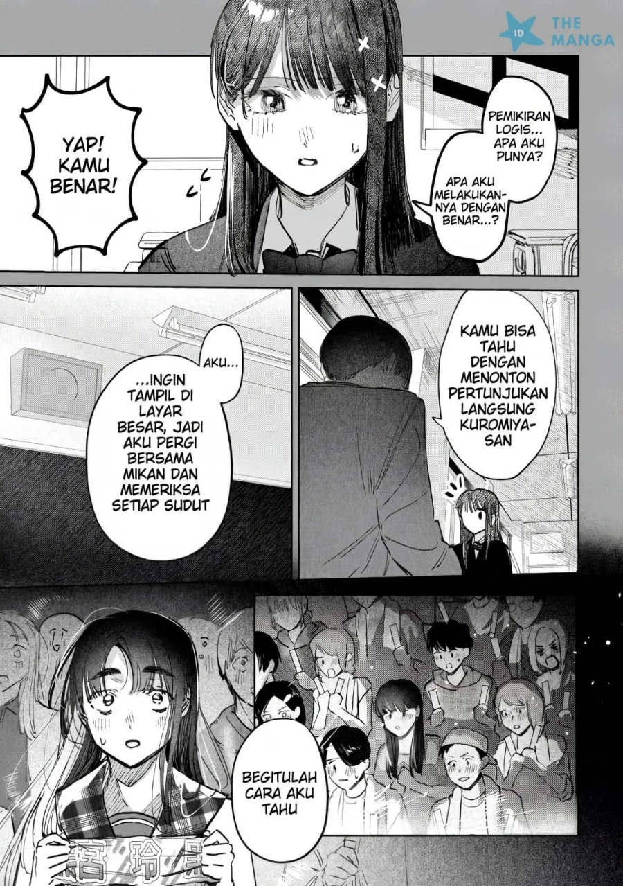 Baca Houkago no Idol ni wa Himitsu ga aru Chapter 59 Bahasa Indonesia page 16