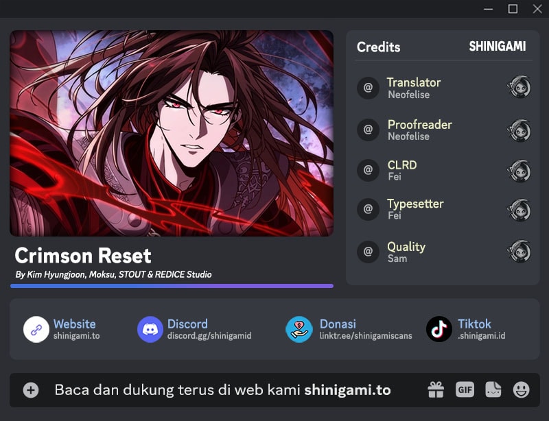 Baca Crimson Reset - Chapter 43 halaman 1