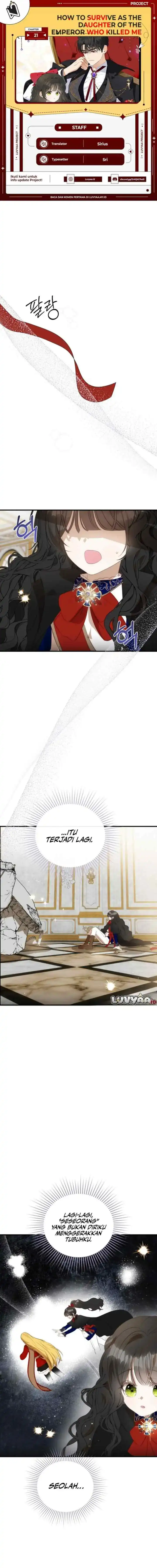 How to Survive as the Daughter of the Emperor Who Killed Me Chapter 21 - Page 1