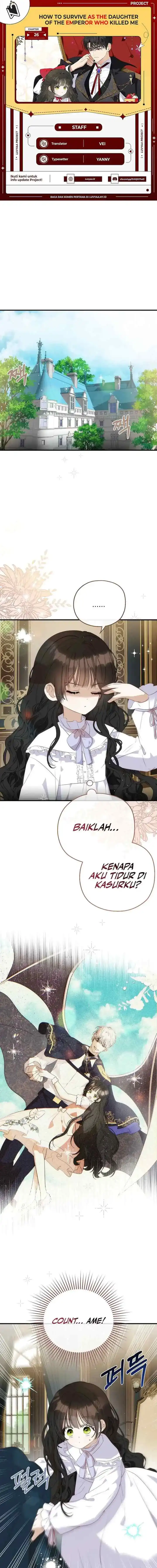 How to Survive as the Daughter of the Emperor Who Killed Me Chapter 26 - Page 1
