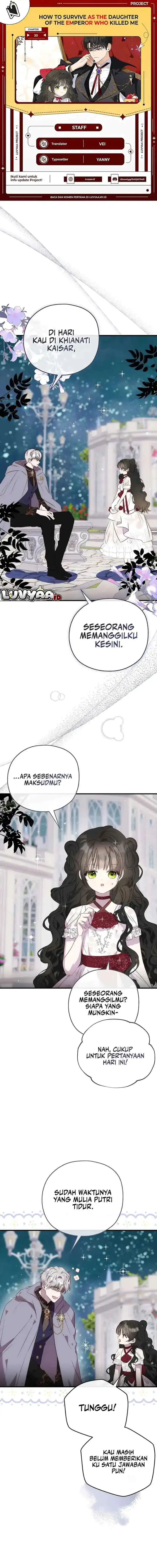 How to Survive as the Daughter of the Emperor Who Killed Me Chapter 30 - Page 1