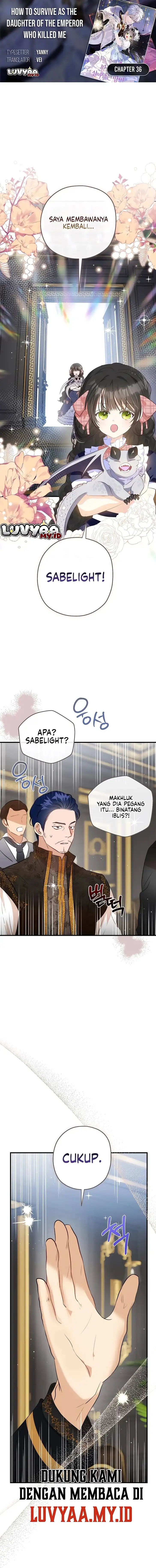How to Survive as the Daughter of the Emperor Who Killed Me Chapter 36 - Page 1