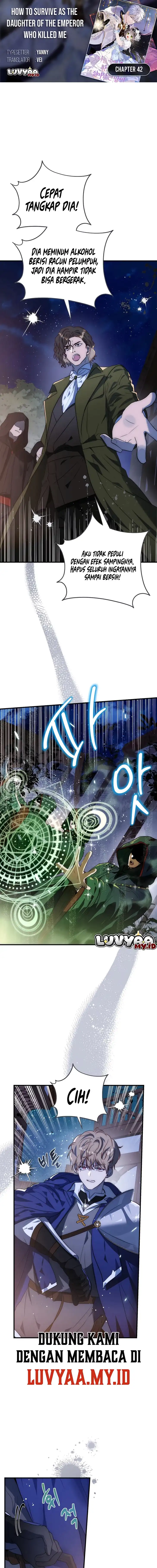 How to Survive as the Daughter of the Emperor Who Killed Me Chapter 42 - Page 1
