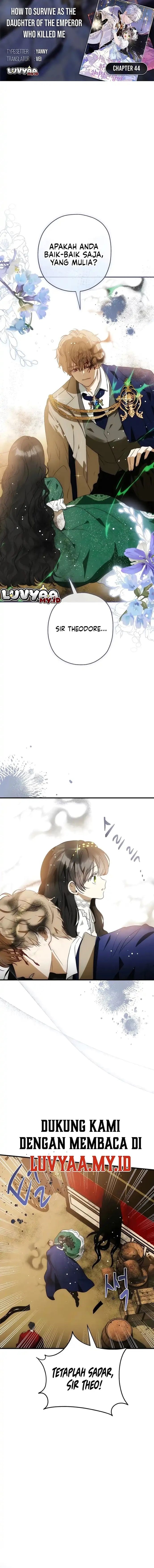 How to Survive as the Daughter of the Emperor Who Killed Me Chapter 44 - Page 1