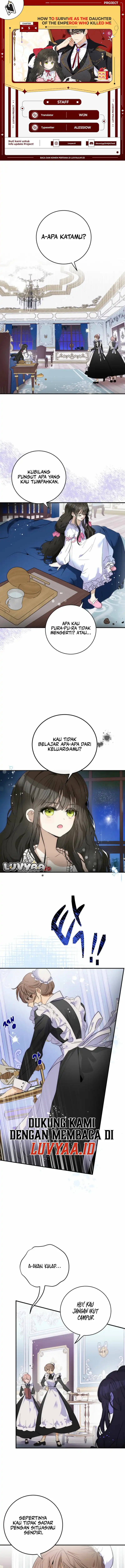How to Survive as the Daughter of the Emperor Who Killed Me Chapter 5 - Page 1
